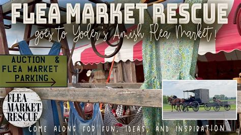 Yoders flea market - When: March 28th and 29th, 2020, November 13th and 14th, 2020. Website: www.flyingmizdaisy.com. This vintage flea market is a bit more specialty-driven than your average flea market, making it the perfect place to go if you're not up for too much of a treasure hunt. They have rows of vintage trailers and vehicles that they display at every ...
